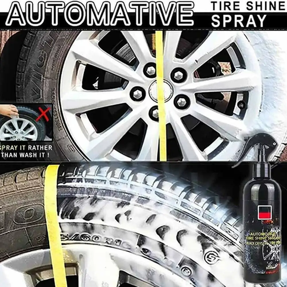 

100ml Auto Car Interior Cleaning Tool Multifunction Accessories cleaner Refurbish dedicated Tire-wheel agent Waxing Car M2I8