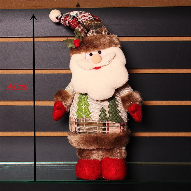 santa claus 097 Рождественские украшения в виде Санта-Клауса, снеговика и лося, вечерние украшения для дома, подарок на год, Arvore De Natal - Цвет: santa claus 097