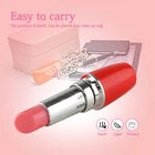 Стимулятор клитора мини вибратор в виде пули для Для женщин сдержанный губная помада Форма вибратор для женской мастурбации фаллоимитатор секс-шоп членыдля женщины