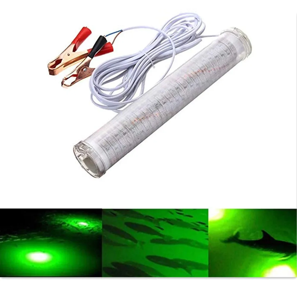 Рыболовный светильник 12 в 30 Вт 150smd led 150SMD зеленый погружной ночной Светильник
