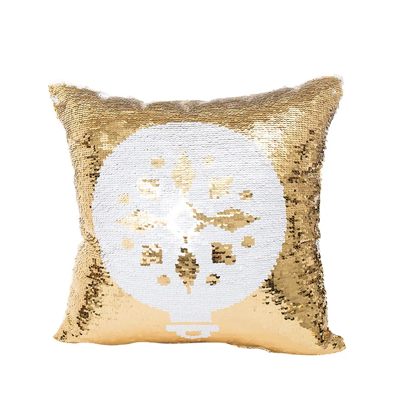 cushion cover3 Блестящий Золотой Рождественский подарок чехлы для диванных подушек без внутренних Декоративные Чехлы для подушек Чехлы для диванных подушек на Рождество dec X32 - Цвет: cushion cover3