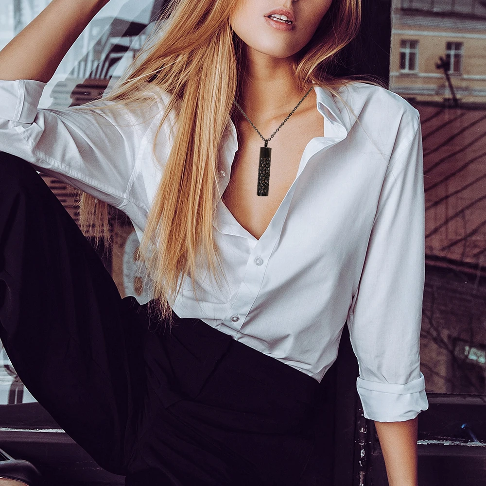 Подвеска-контейнер для эфирных масел полый медальон из нержавеющей стали