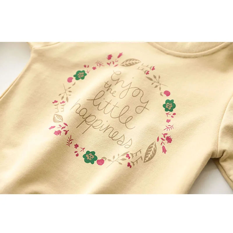 Весенне осенний комплект одежды для девочек Новинка 2019 г. Повседневная хлопковая