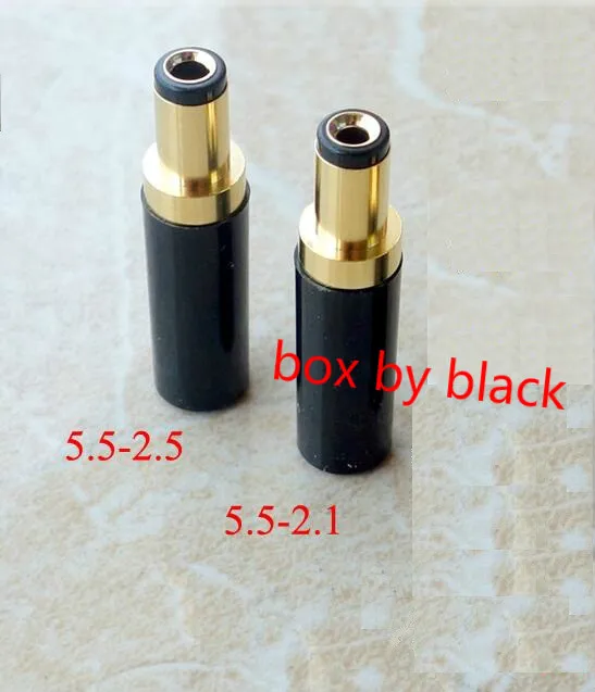 Оптовая продажа 50 шт./лот Позолоченный разъем постоянного тока 5 мм 2 1 мм/5 питания