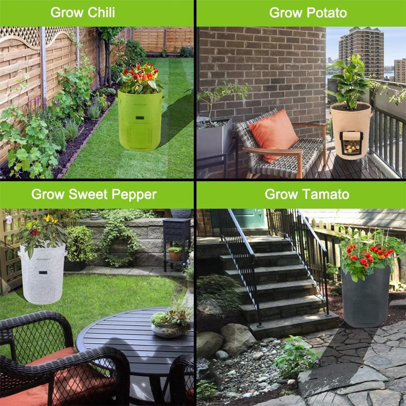 Завод выращивание картофеля сумки домашний огород лук клубника посадка мешок