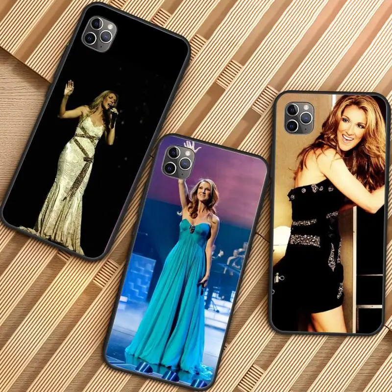 

Celine Dion Phone Case for iPhone 11 12 mini pro XS MAX 8 7 6 6S Plus X 5S SE 2020 XR