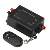 3 11key monotone lighter led single color dimmer controller wireless dc12v 24v led 2835 5050 remote control for led strip lights