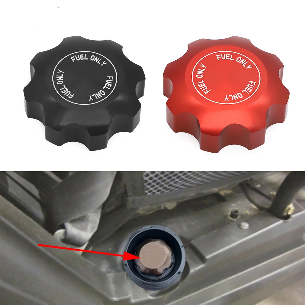 

CNC алюминиевая заготовка газовая крышка Крышка для всех моделей Polaris RZR снегоходы и квадроциклы Repalce 5439075 / 5433687 / 2520957 красный черный