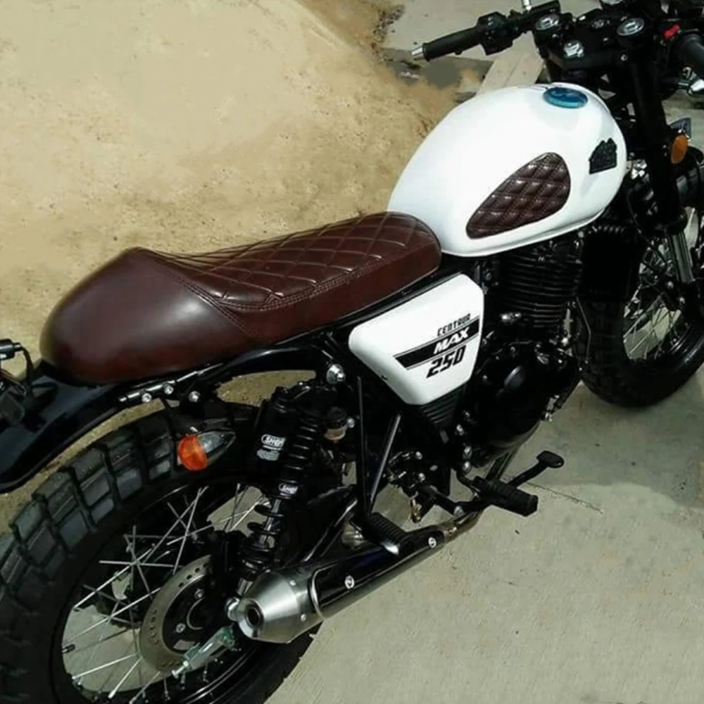 Сиденье мотоциклетное из ПУ кожи 65 см |