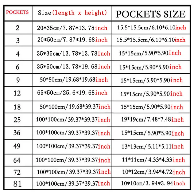 

Planter Flower Pot Layout Vertical Hanging Garden Pots Planters Wall Mount Hanging Waterproof for Fruits Vegetables Planting Bag
