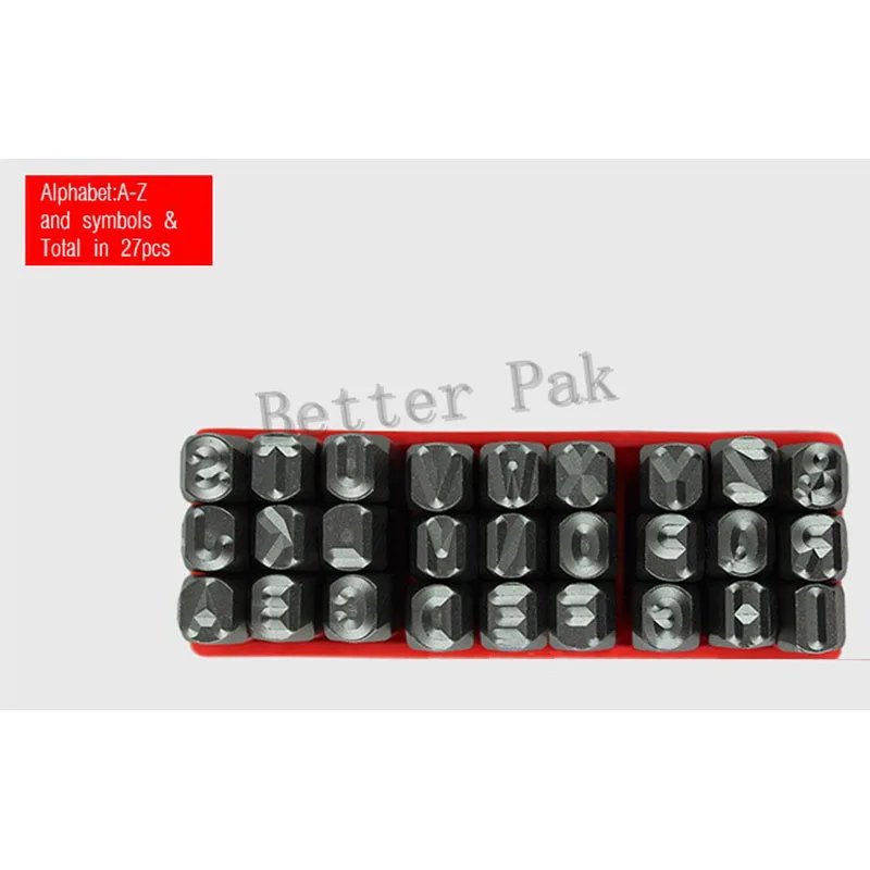 Стандартные английские алфавиты 8/10 мм батарейные буквы стальные штампы (A-Z and &amp )