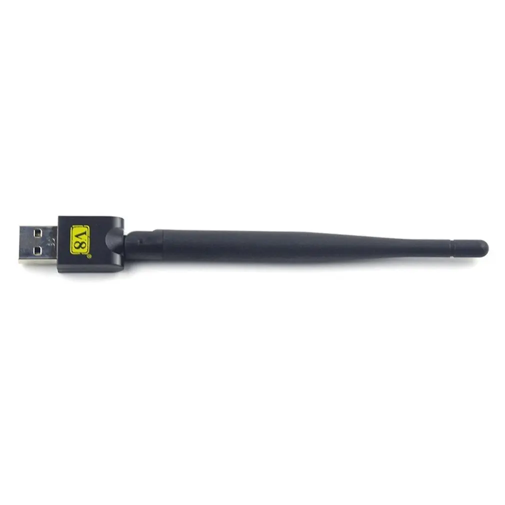 TV mini wireless USB WiFi adapter with Antenna For V7 V8 Series Digital Satellite smart tv android box | Электроника