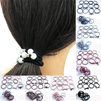 12pcsbox elastic hair bands rubberband ponytail holder for women girls hair ties scrunchies hairbands headwear hair accessories