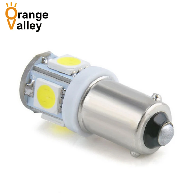 

500 шт. высокое качество BA9S 434 T4W светодиодный 5050 SMD H6W автомобильные внутренние лампы для чтения купольная Лампа DC 12 В 24 В