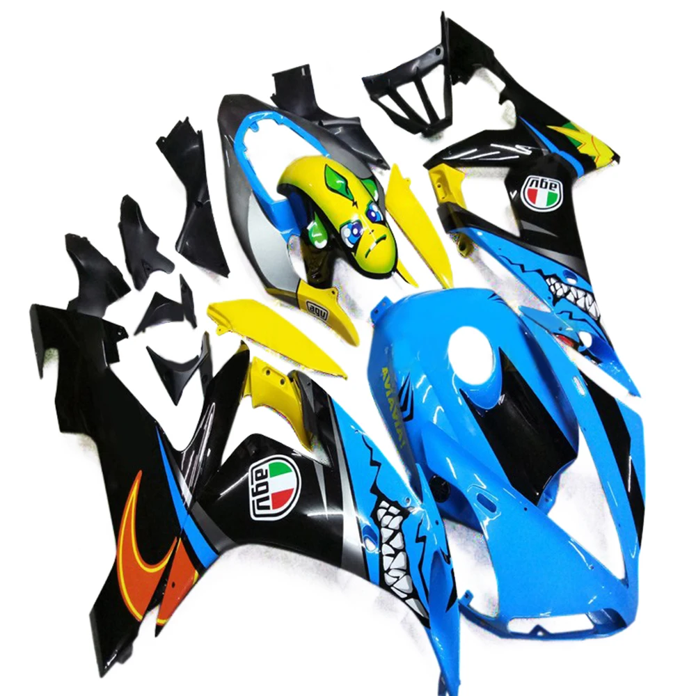 Полный комплект обтекателей для Yamaha YZF1000 R1 2004 2005 2006 YZF 04 05 06 ABS пластиковый