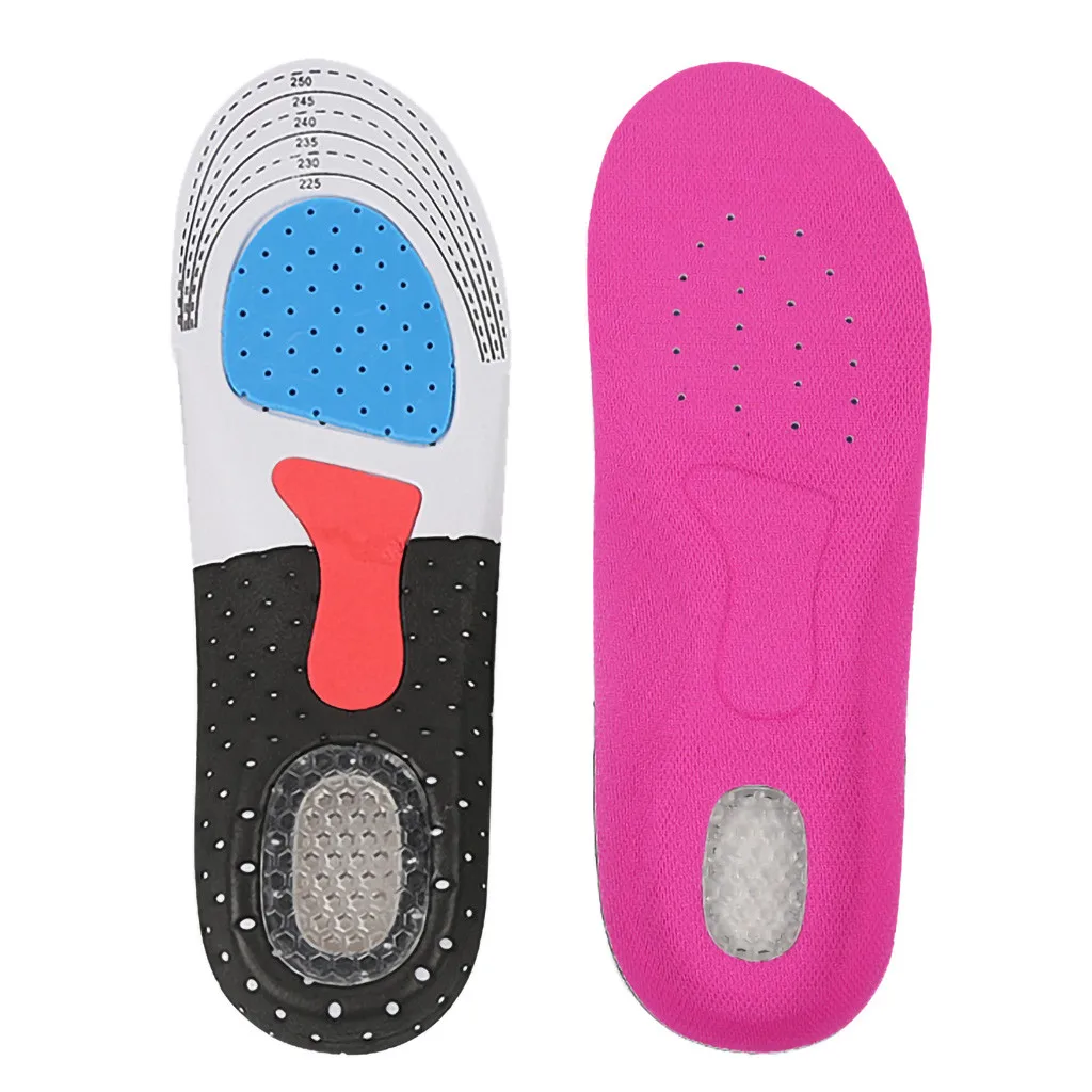 1 пара из Спортивные щитки для бега Стельки силиконовые стельки обуви Для женщин