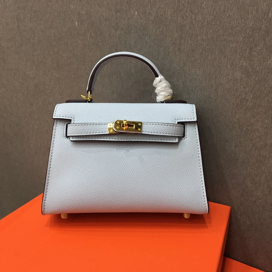 

free shipping 2021 the new style nice mini cute genuine cow leather women handbag one shoulder bag crossbody bag 6 color 20cm