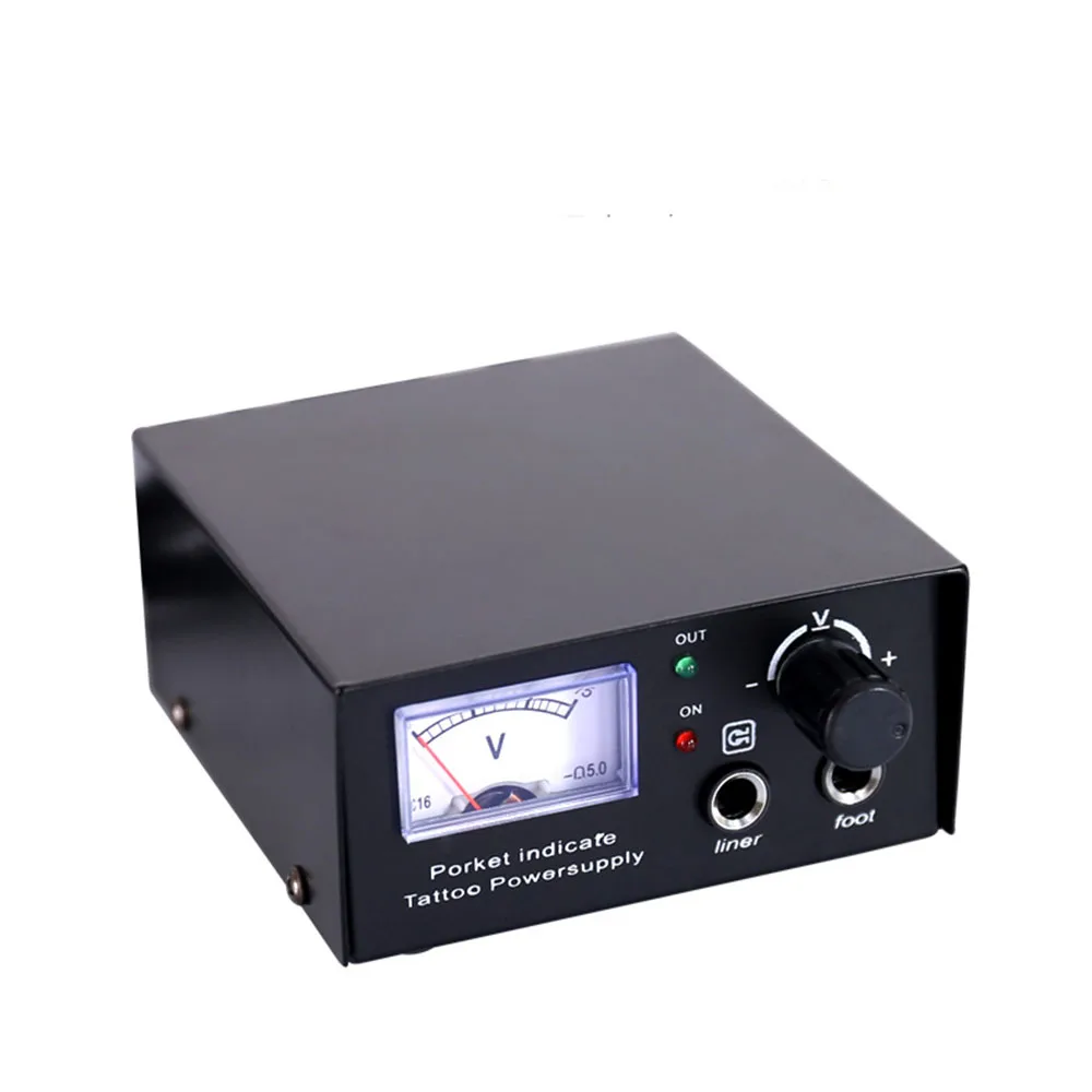 

New Pointer Tattoo Power Supply 110V Or 220V Permanent Makeup Tattoo Power Supply
