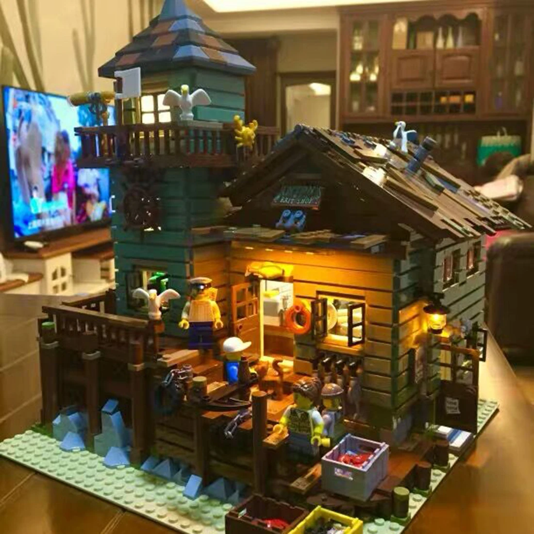 Питаемые через USB порт строительные блоки светодиодный светильник ing комплект