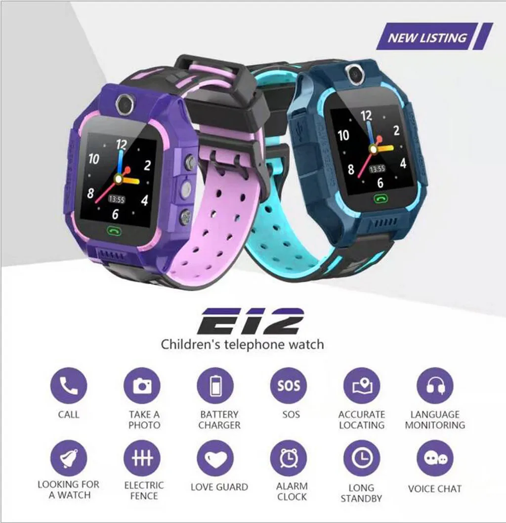 

Смарт-часы Обнаружение сна сердечного ритма Фитнес Водонепроницаемый спортивные часы для мальчиков Фитнес, умные часы для Android Montre Enfant