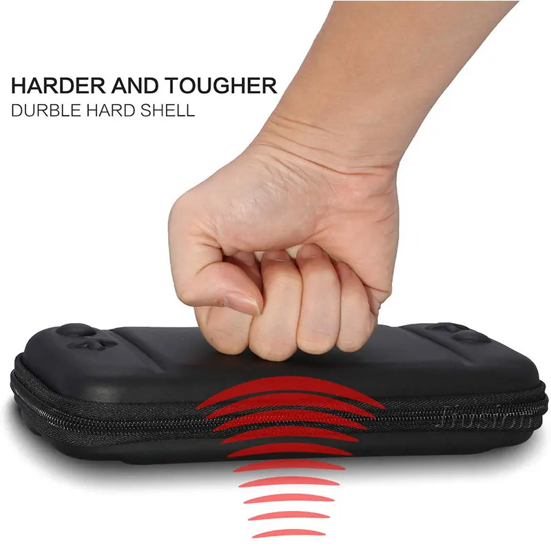 Жесткий чехол для Nintendo Switch Lite водонепроницаемый Дорожный Чехол из ЭВА переноски