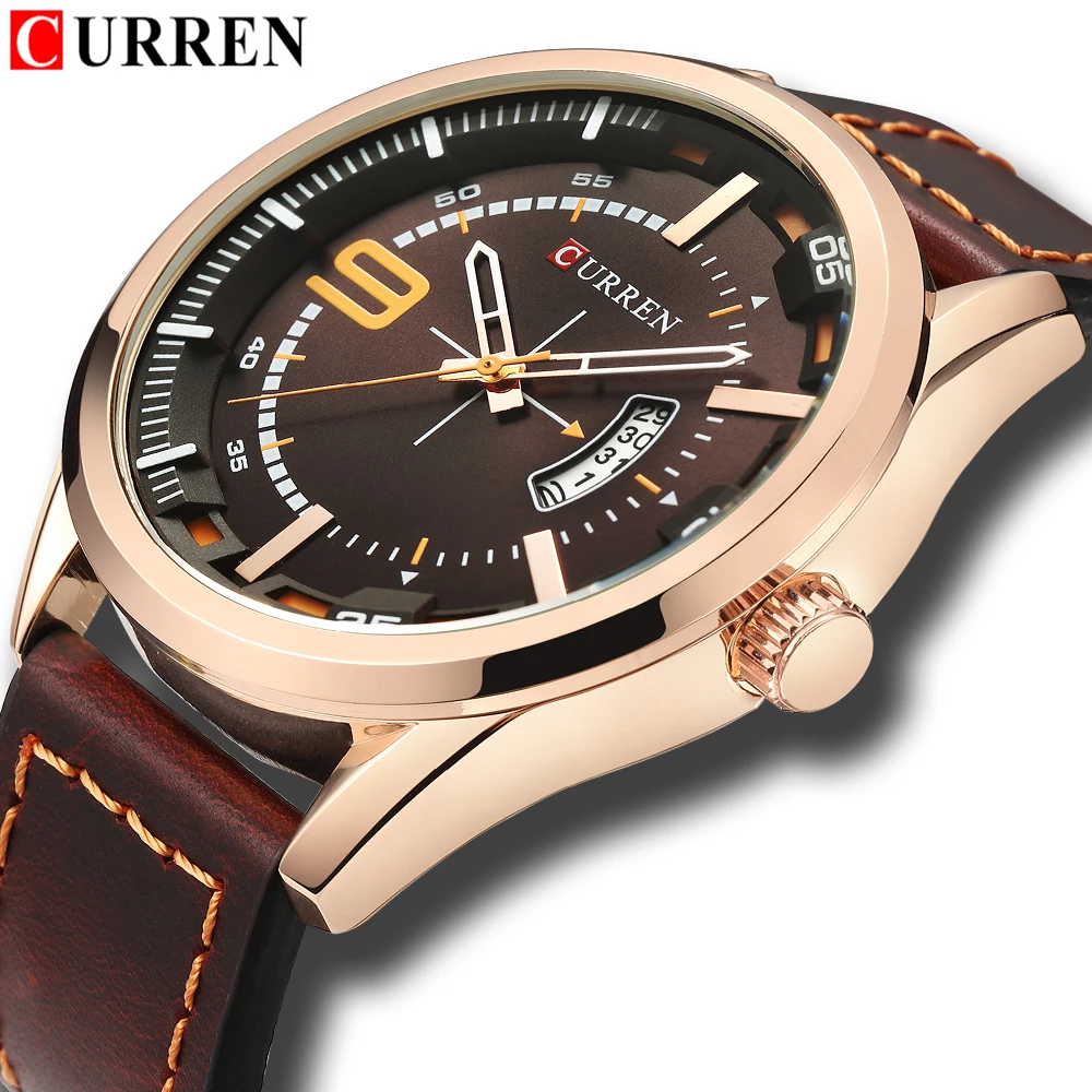 

CURREN 2021 Мужские кварцевые часы Relogio Masculino роскошные военные наручные часы модные повседневные Quartzwatch Водонепроницаемость календарь