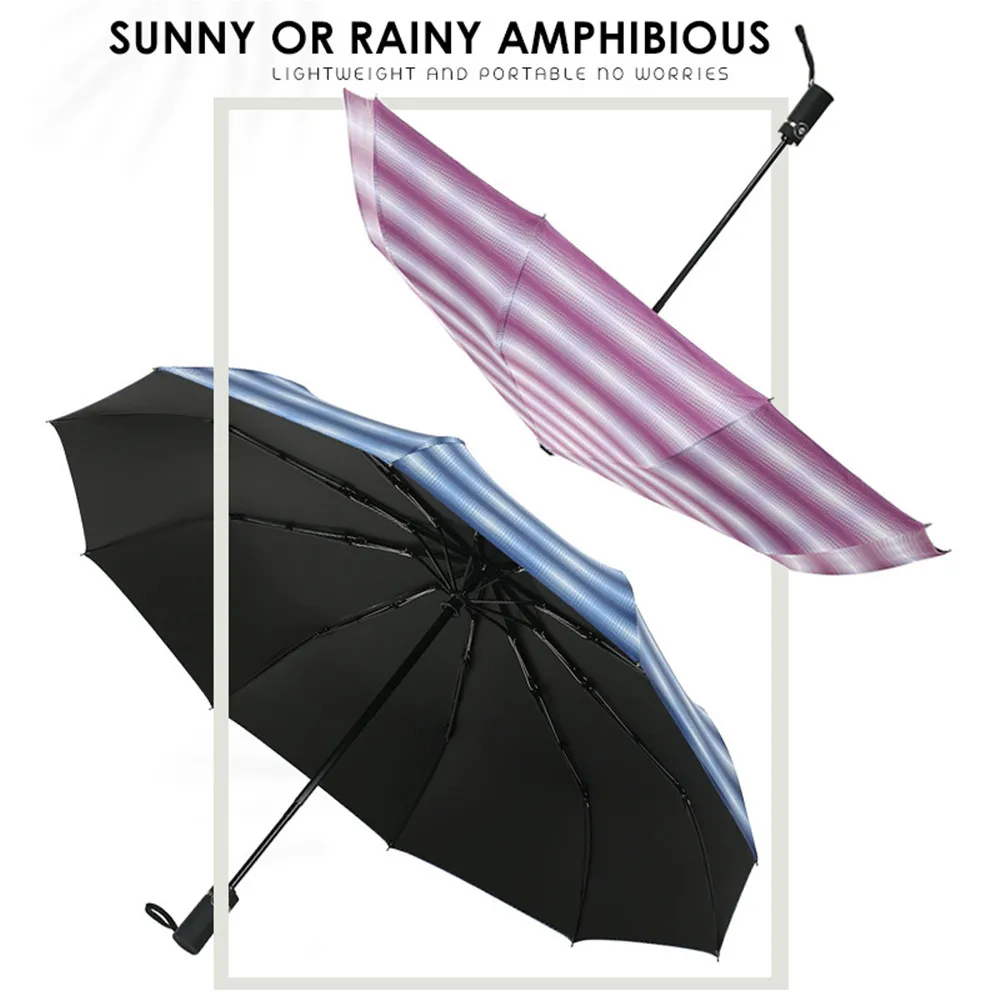 Оправа UV большая paraguas Umberlla Женская полностью автоматическая Artny Rainy 3 Складная