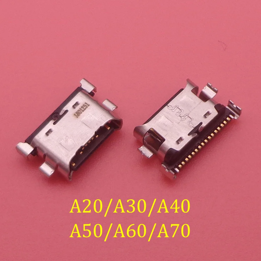 

100 шт. зарядное устройство USB зарядный порт док-разъем для Samsung A20 A30 A50 A70 A51 A71 A21s A01 A30s A20s A50s A11 A21 A31 A51s