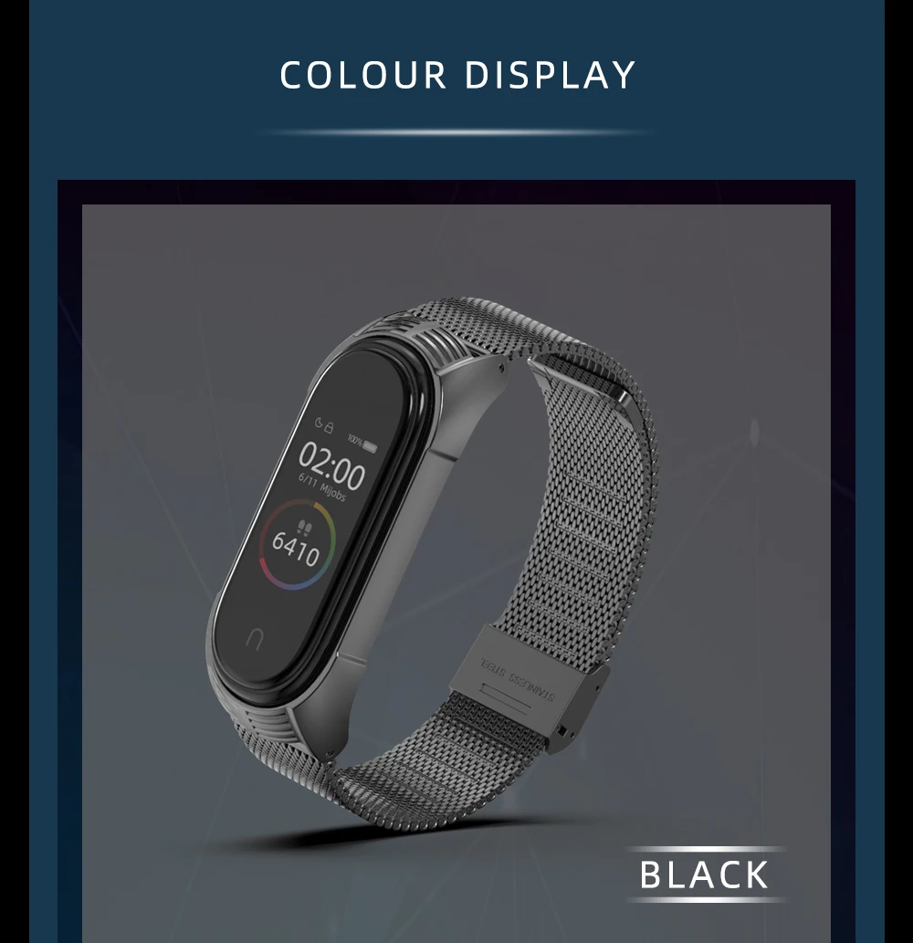Mi lanese ремешок для Xiaomi mi Band 4 correa mi Band 4 ремешок mi band 3 ремешок TF стиль умный ремешок для часов металлический браслет аксессуары