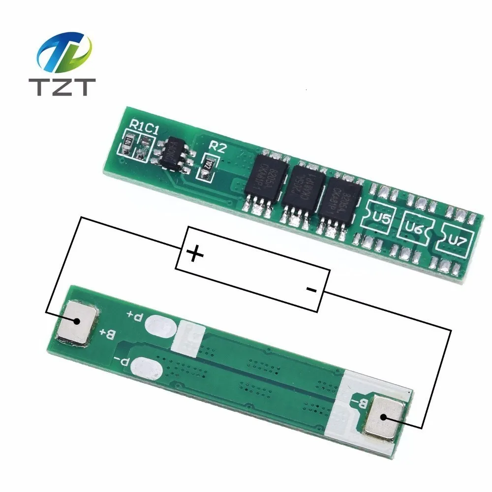 1S 5A 3 7 V li ion BMS PCM Защитная плата аккумулятора pcm для 18650 литий ионной