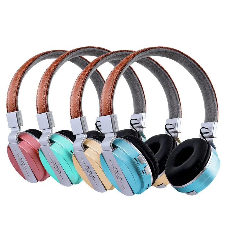 AT-BT819 шумоподавление беспроводные Bluetooth наушники fm-радио 3 5 мм TF карта MP3 гарнитура
