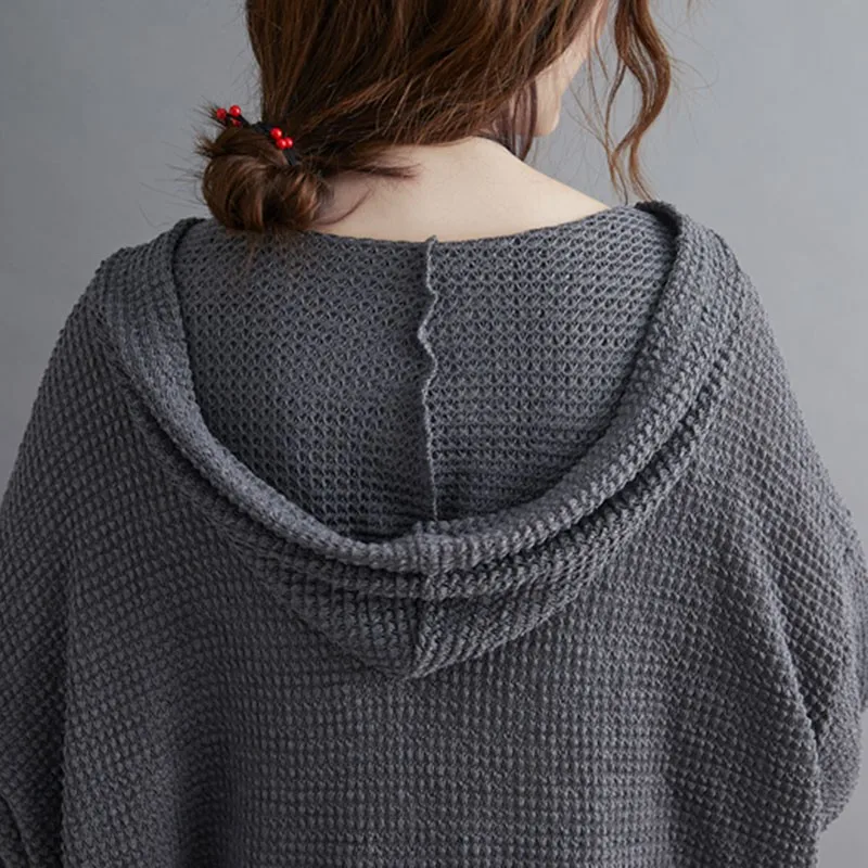 

Women Autumn Long Sleeve Casual Hoodies New 2020 Simple Style Solid Color Loose Oversized Female Pullover Sweatshirt S1869