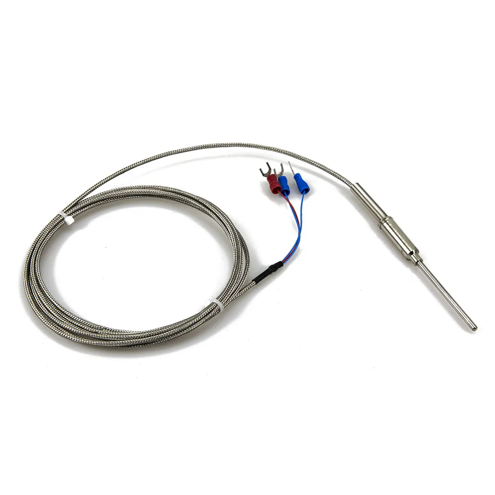 FTARP08 PT100 Тип 50 мм гибкий зонд 2 м металлический плетеный кабель RTD датчик