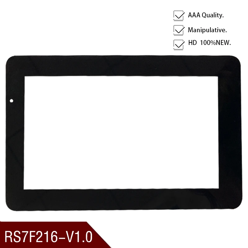 

New 7" inch100% original for RS7F216-V1.0 touch panel glass tablet capacitive touch screen digitizer Free shipping