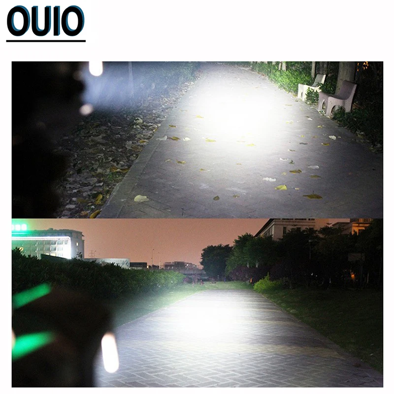 U8 мотоцикл светодиодный фар Яркость 6500K мотор Водонепроницаемый фара Motorblike