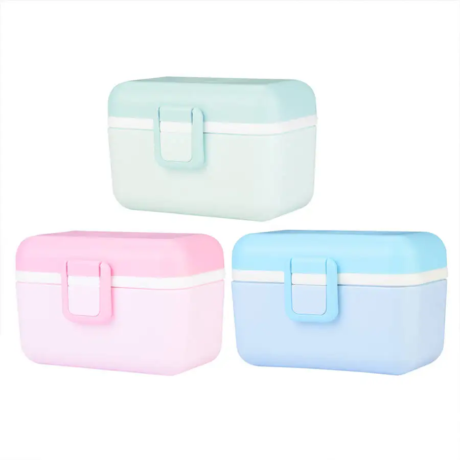 Детский контейнер для молочного порошка хранения еды многослойный кормления