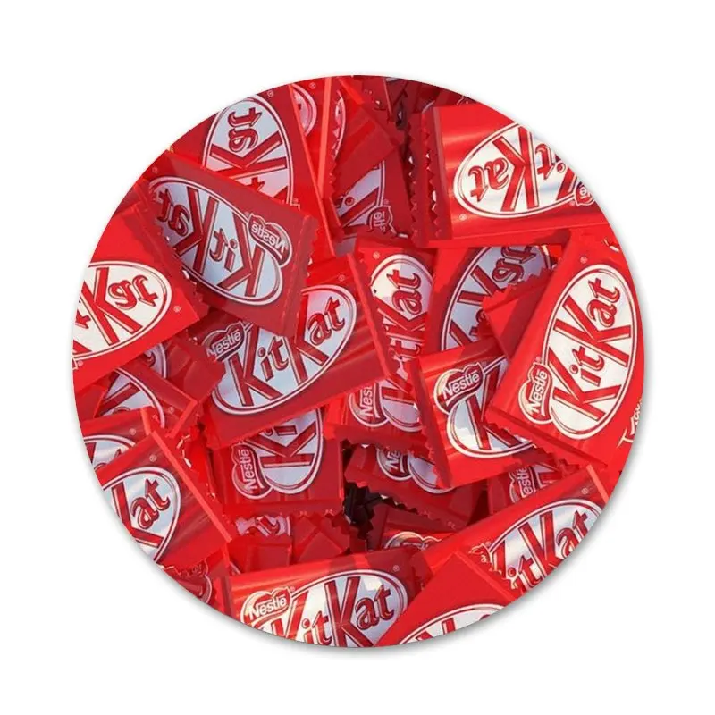 Набор kat chocolate kitkat Значки Металлические для фотографий | Дом и сад