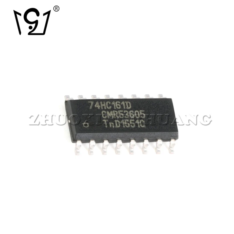 20 шт 74HC161D 653 SOIC 16 Presetable синхронный 4 разрядный бинарные счетчик|Запчасти для