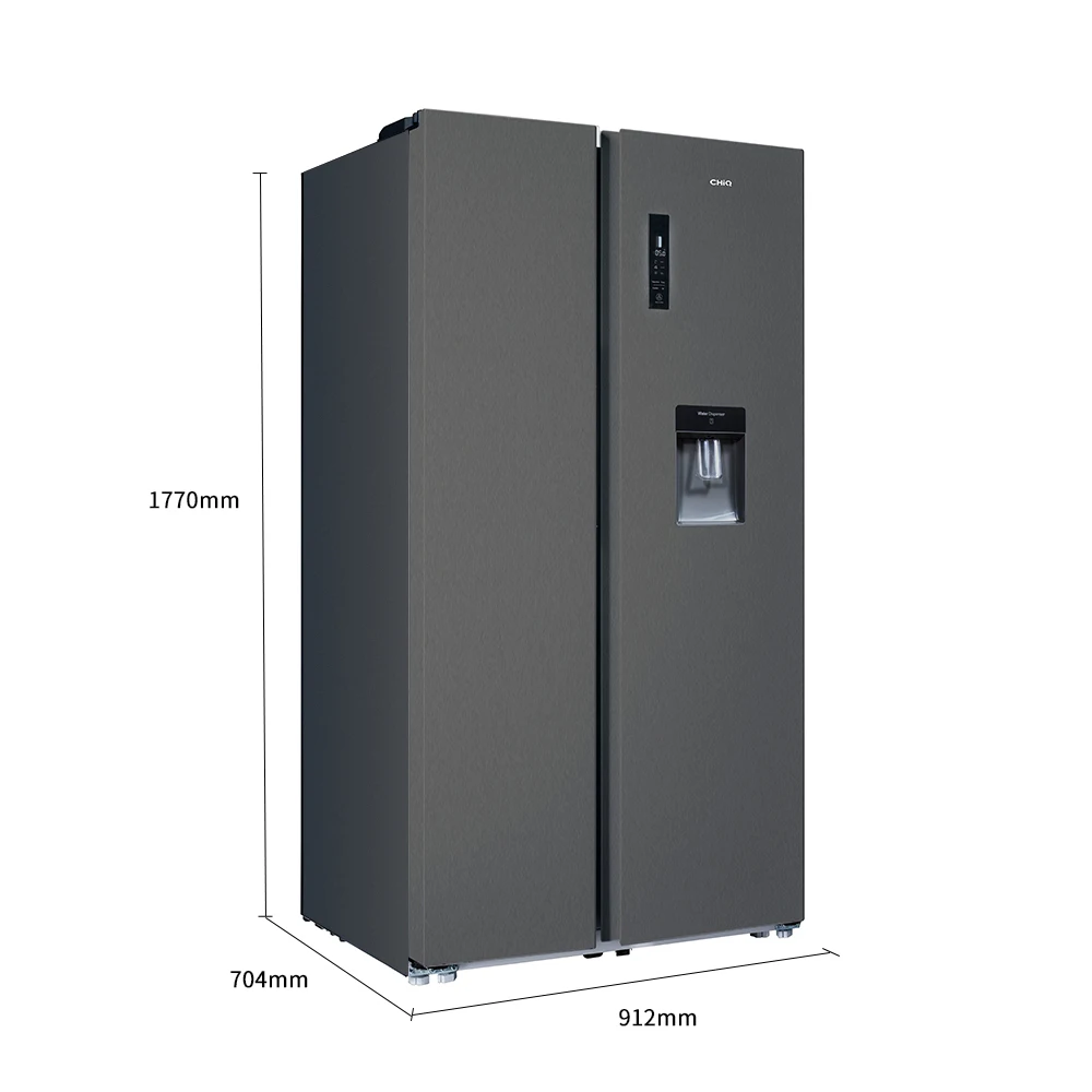 CHIQ FSS559NEI42D REFRIGERATOR FREEZER AMERICAN, EF559L1AV