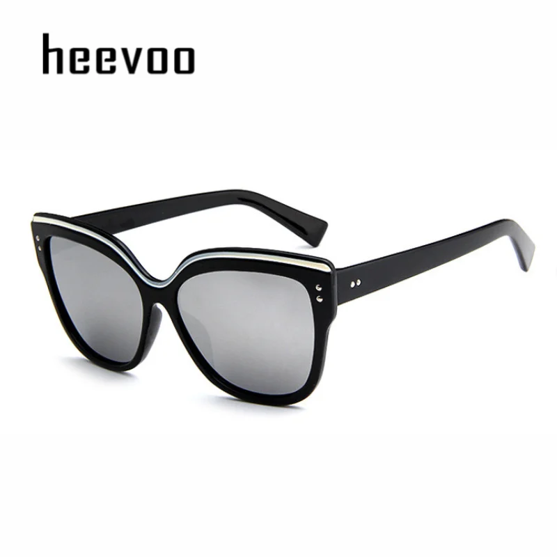 Женские солнцезащитные очки кошачий глаз в винтажном стиле элегантные модные