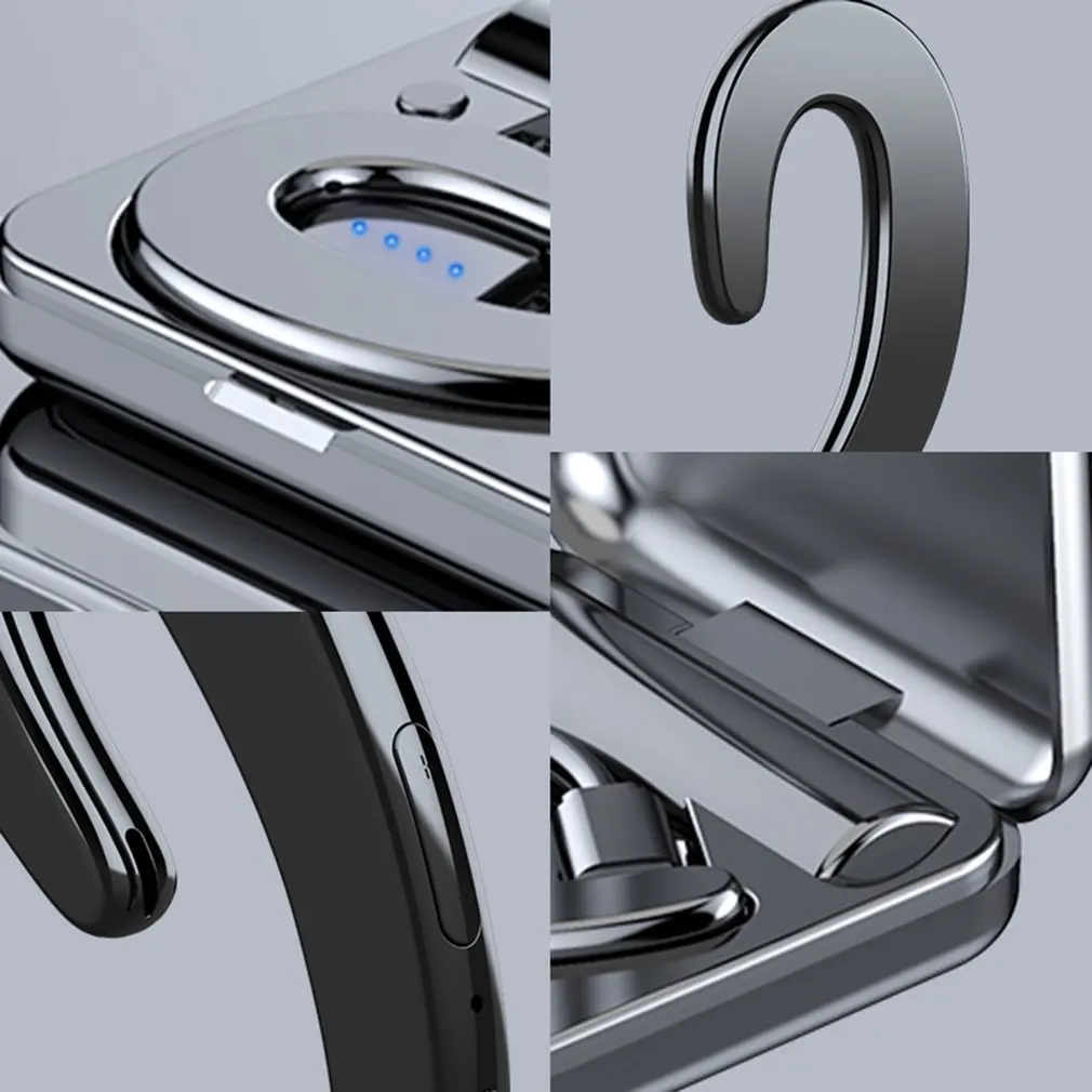 

The Integrated Bone Conduction Type Hanging Ears Monaural Bluetooth Wireless Headset, Wireless Headset With Warehouse
