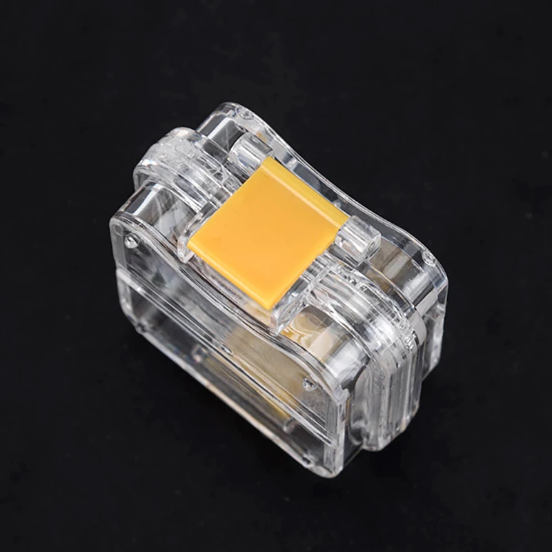 50Pcs/Lot Dental Tooth Box with Film Clear Plastic Denture Storage Case Membrane |