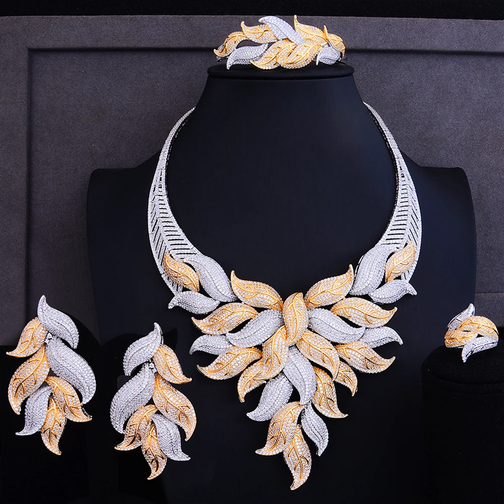 Женский свадебный комплект ювелирных изделий GODKI