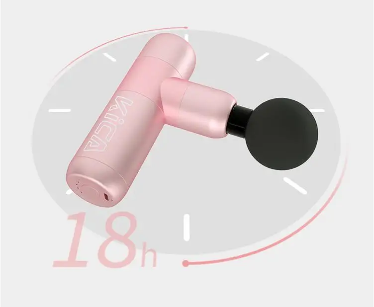 Acheter Mini Pistolet De Massage à Haute Fréquence KiCA K2, Appareil électrique De Relaxation Musculaire, En Métal, Avec Boîte Portable