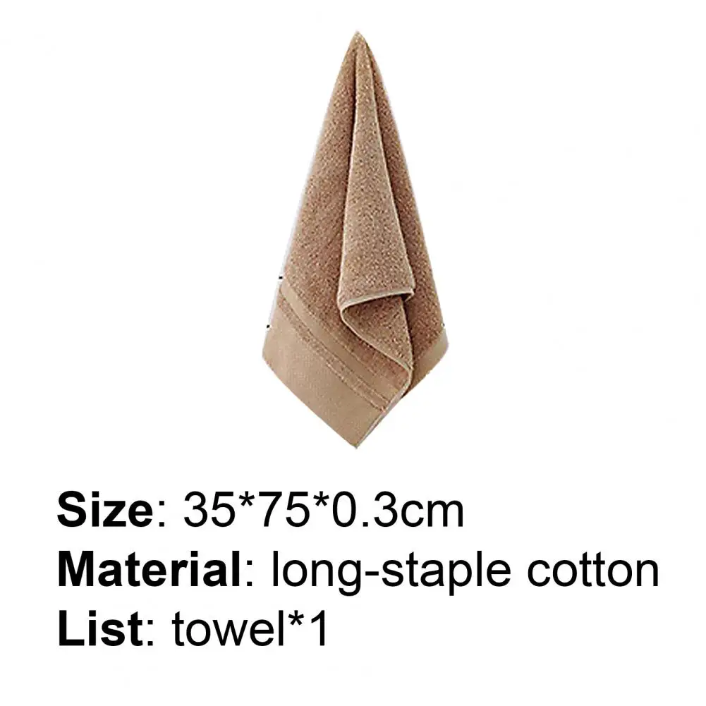 

Towel Skin-friendly Anti-fade Long-staple Cotton Fluffy Face Towel for Household