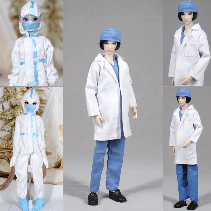 

1/6 BJD Doll 30CM 20 Ball Joints Dolls Doctor Style With Full Outfits Clothes Set Wig Makeup Handmade Christmas Birthday Gifts