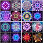 Полноразмерная Алмазная 5D картина сделай сам Мандала алмазная живопись стразы цветок Алмазная Вышивка Набор для вышивки крестиком Мозаика домашний декор