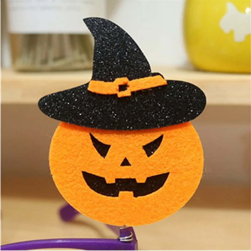 1 шт. Новинка Реквизит для Хэллоуина креативная оправа в виде тыквы летучей мыши