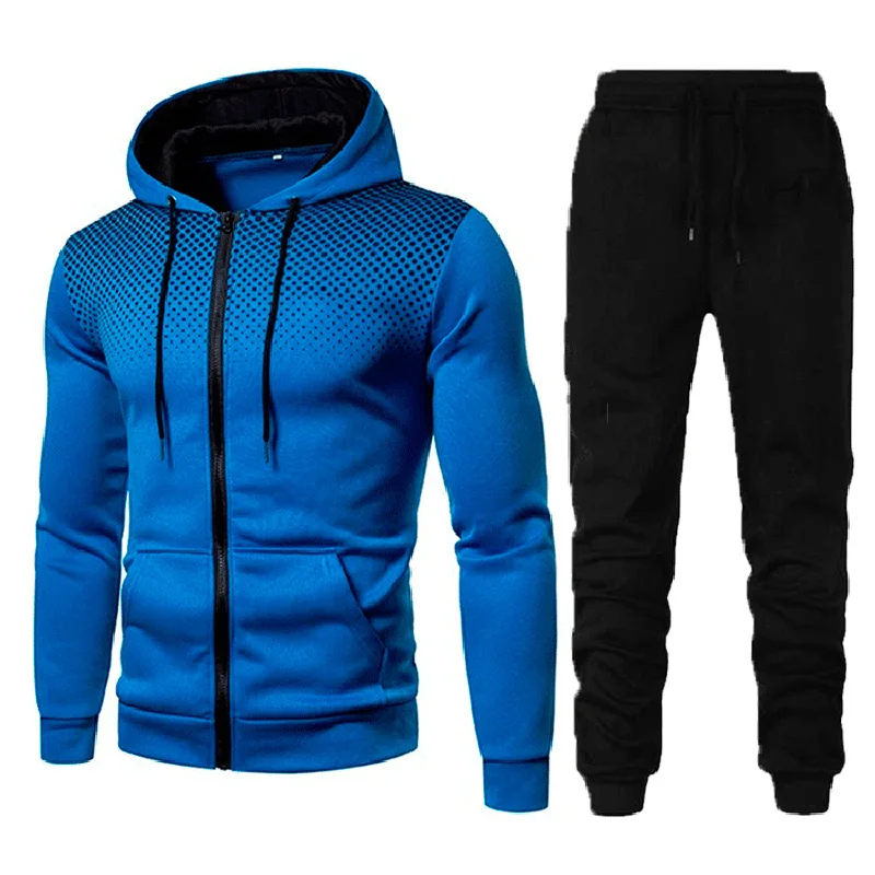 

Men Clothing Men's Casual Sweatshirts + Pants 3D Printed Hoodies Mens Tracksuit 2021 New Autumn 2 Piece Sportwear Set MY240