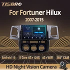 Автомагнитола 2DIN Android 10 для Toyota Fortuner HILUX Revo Vigo 2007-2015 8 ядер мультимедийный видеоплеер Авторадио GPS Android авто